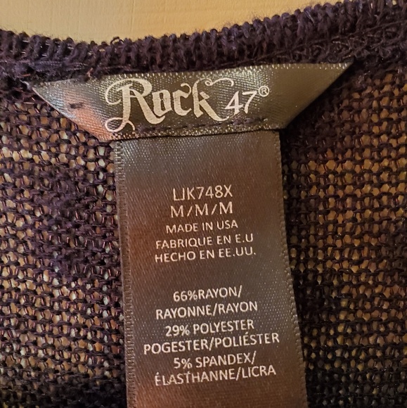 Rock 47 Crossstich Tunic - Picture 4 of 7